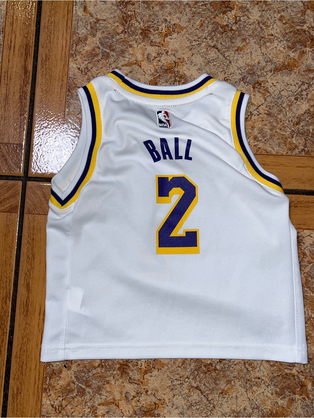 NBA Los Angeles Lakers Lonzo Ball #2 Jersey